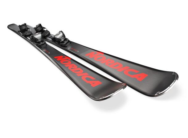 NORDICA SPITFIRE 73 +TP10 Grå/Röd 162 Skidpaket ink.bind TP2 Compact(0C8020SA) 