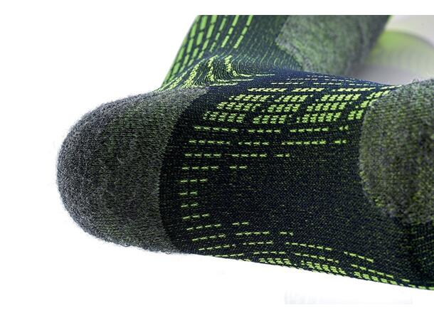 SIDAS SKI COMFORT SOCKS Svart/Grå 35-38 Skidstrumpor 