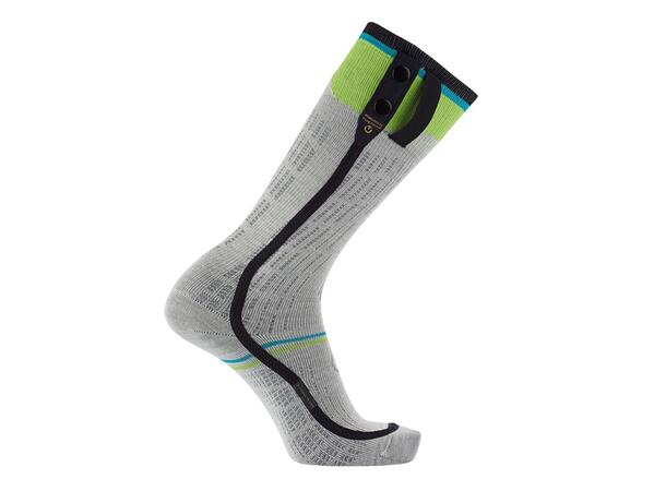 SIDAS SKI RACE S.E.T® SOCKS Vit 44-46 Värmestrumpor (utan batterier) 