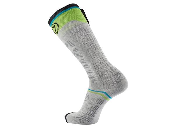 SIDAS SKI RACE S.E.T® SOCKS Vit 44-46 Värmestrumpor (utan batterier) 
