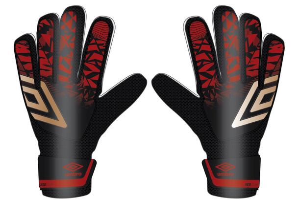 UMBRO Neo Club Glove DPS Jr Svart/Guld 5 Målvaktshandske junior 
