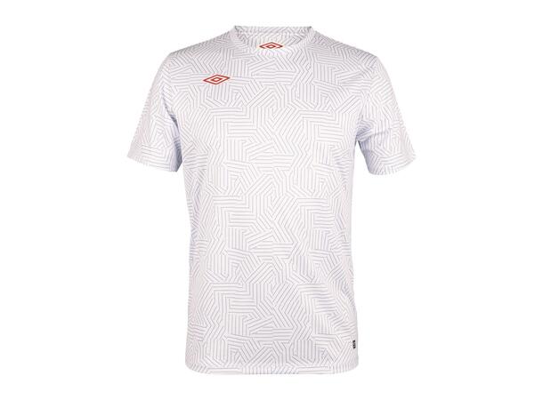 UMBRO Pre Match Tee Vit XL Tränings t-shirt 