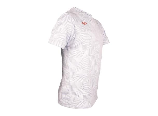UMBRO Pre Match Tee Vit XL Tränings t-shirt 