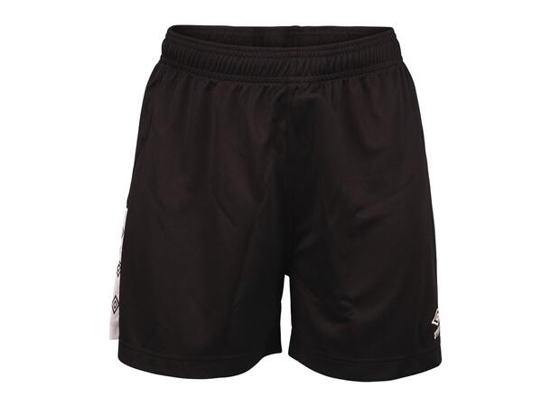 UMBRO UX Elite Shorts L W Svart/Vit 42 Kortbyxa dam, med längre ben 