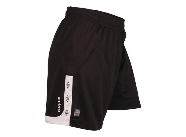 UMBRO UX Elite Shorts L W Svart/Vit 42 Kortbyxa dam, med längre ben 