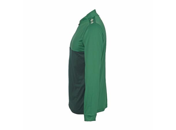 UMBRO UX Pro Half Zip Jr Grön/Vit 140 Träningströja med krage junior 