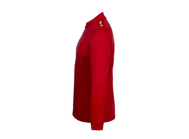 UMBRO UX Pro Half Zip Jr Röd/Vit 140 Träningströja med krage junior 