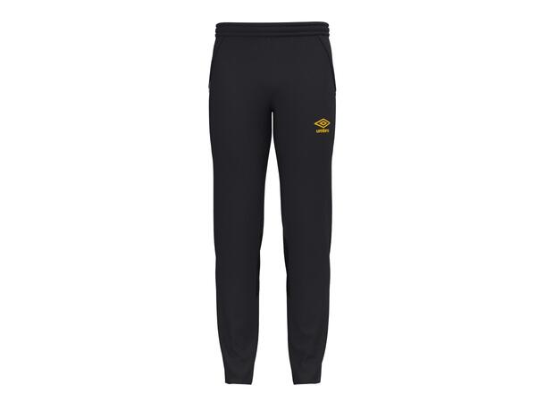 UMBRO UX Pro Slim Pant Svart/Gul XS Träningsbyxa smal passform 