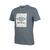 UMBRO Geo Graphic Tee Blågrå M T-shirt med tryck 