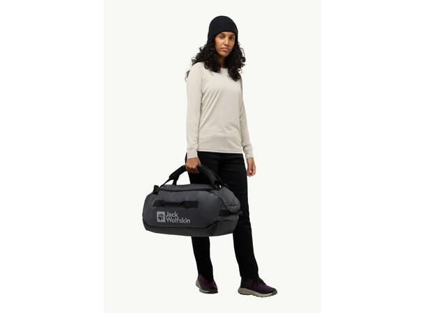 JW All-In Duffle 45 Mörkgrå Jack Wolfskin väska 45 liter 