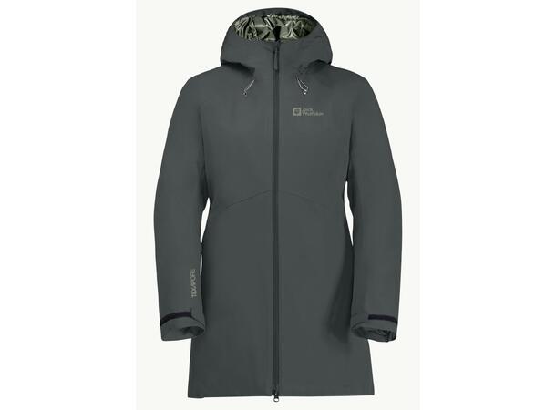 JW Heidelstein Ins Jkt W Grön S Jack Wolfskin hardshell-jacka dam 