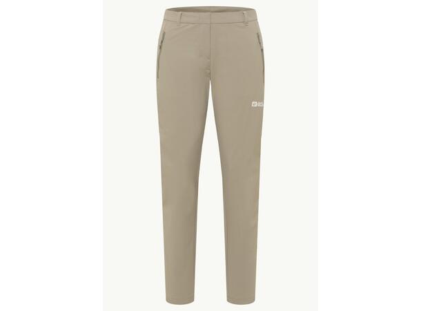 JW Hikeout Pants W Khaki 38R Jack Wolfskin vandringsbyxor dam 
