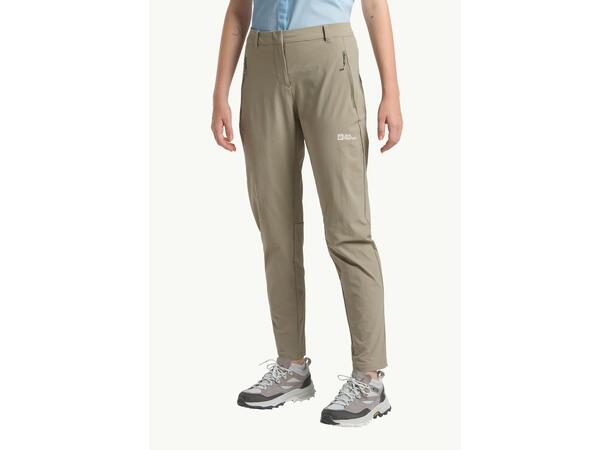 JW Hikeout Pants W Khaki 38R Jack Wolfskin vandringsbyxor dam 