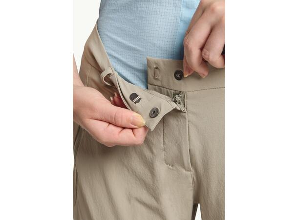 JW Hikeout Pants W Khaki 38R Jack Wolfskin vandringsbyxor dam 