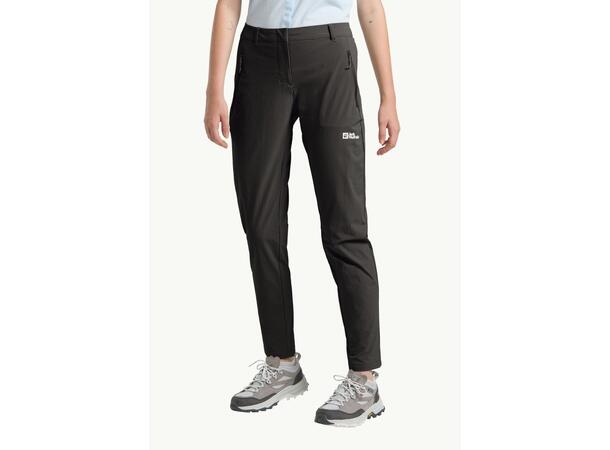 JW Hikeout Pants W Svart 38R Jack Wolfskin vandringsbyxor dam 