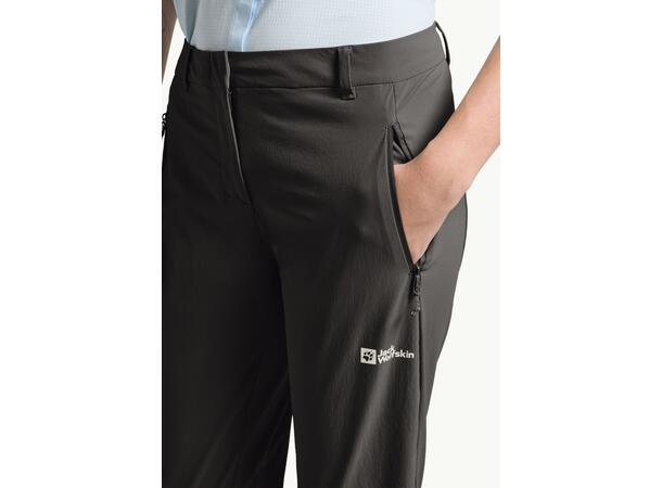 JW Hikeout Pants W Svart 38R Jack Wolfskin vandringsbyxor dam 