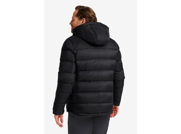 JW Nebelhorn Down Hoody M Svart S Jack Wolfskin dunjacka herr 