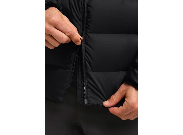 JW Nebelhorn Down Hoody M Svart S Jack Wolfskin dunjacka herr 