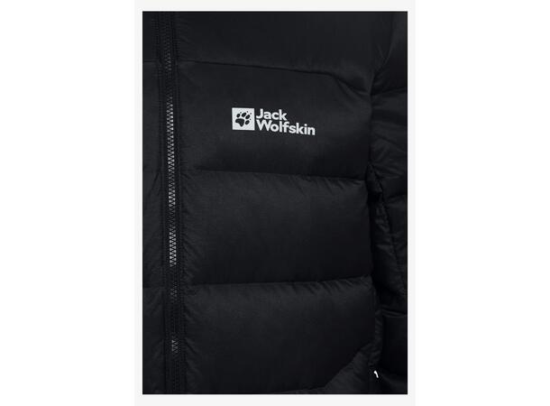JW Nebelhorn Down Hoody M Svart S Jack Wolfskin dunjacka herr 