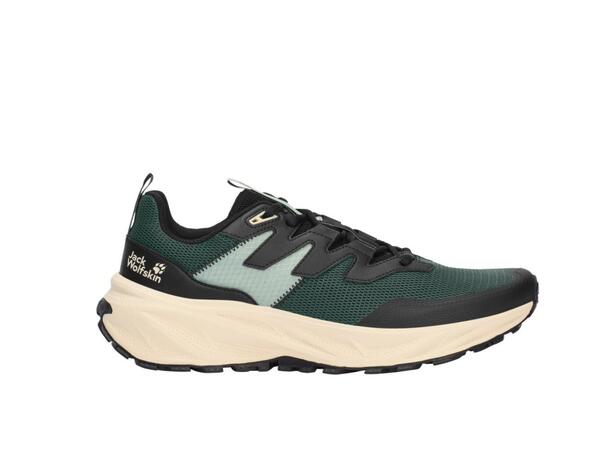 JW PS Trail Low M Grön 41 Jack Wolfskin hikingsko herr 