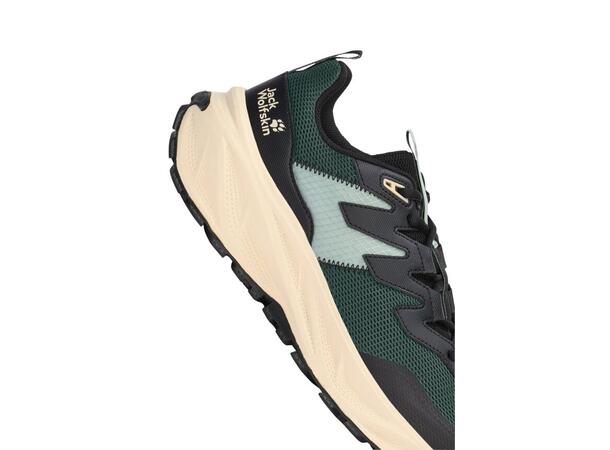 JW PS Trail Low M Grön 41 Jack Wolfskin hikingsko herr 