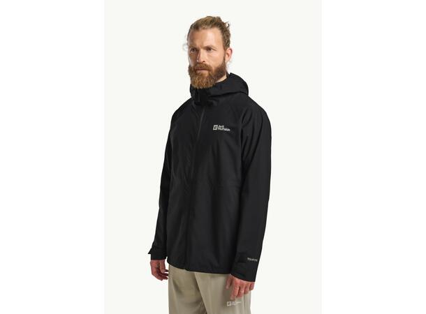 JW Prelight 2.5L LT Jkt M Svart M Jack Wolfskin regnjacka herr 