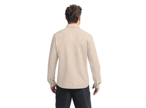 JW Prelight Suncool LS Shirt M Beige M Jack Wolfskin skjorta herr 