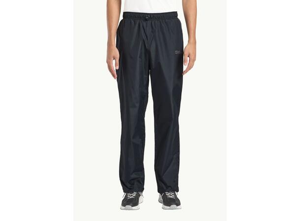 JW Rainy Day Pants M Svart M Jack Wolfskin regnbyxor herr 