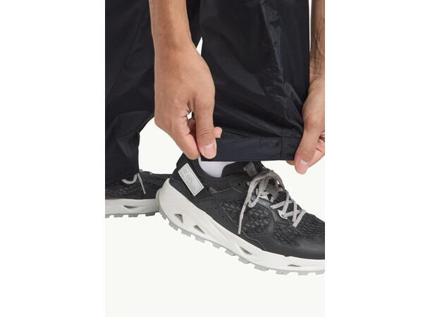 JW Rainy Day Pants M Svart M Jack Wolfskin regnbyxor herr 