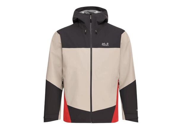 JW Rockpaw 3L Jkt M Beige M Jack Wolfskin skaljacka herr 