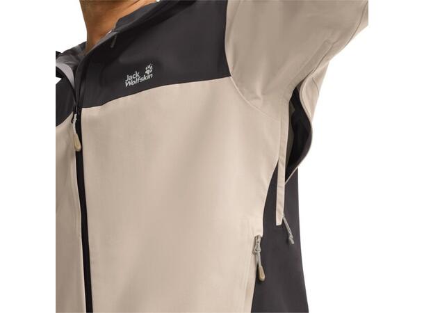 JW Rockpaw 3L Jkt M Beige M Jack Wolfskin skaljacka herr 