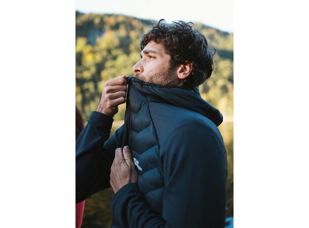 JW Routerburn Pro Hybrid M Svart M Jack Wolfskin jacka herr 