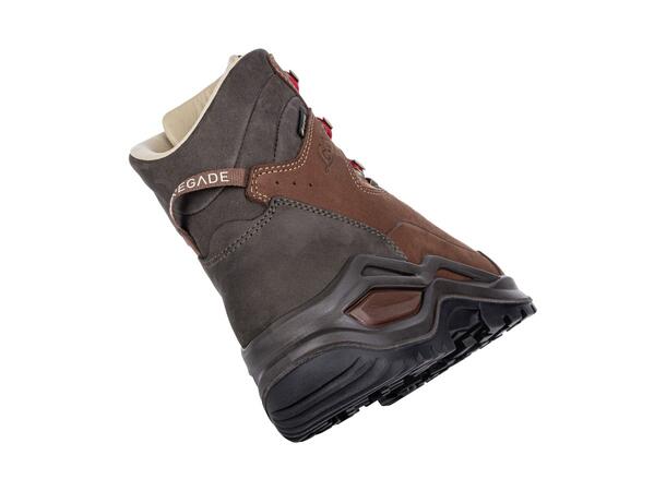 LOWA RENEGADE 100 GTX MID WS Brun 4 Vandringskänga med Gore-Tex dam 