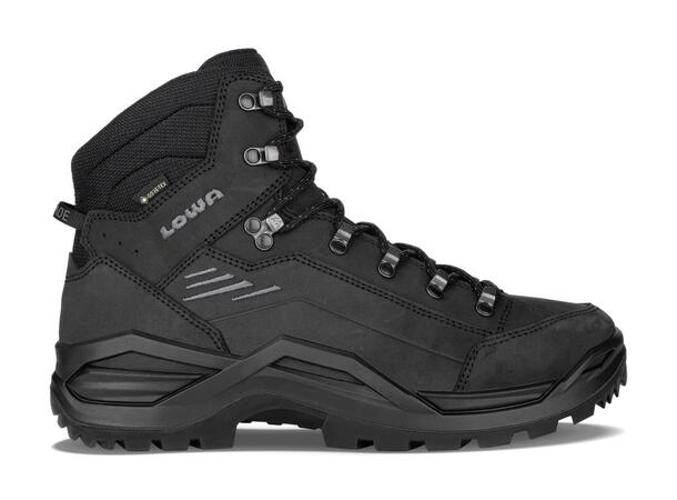 LOWA RENEGADE EVO GTX MID Deep Black 8,5 Vandringskänga med Gore-Tex 