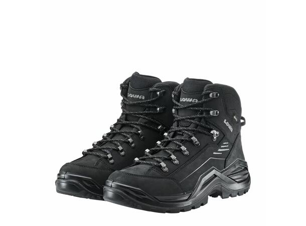 LOWA RENEGADE EVO GTX MID Deep Black 8,5 Vandringskänga med Gore-Tex 