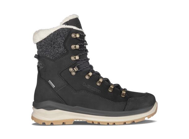 LOWA RENEGADE EVO ICE 2 GTX WS Svart 3,5 Varm vinterkänga med Gore-Tex dam 