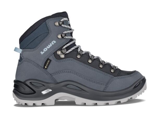 LOWA RENEGADE GTX MID WS Blå 4,5 Vandringskänga med Gore-Tex dam 