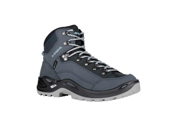LOWA RENEGADE GTX MID WS Blå 4,5 Vandringskänga med Gore-Tex dam 