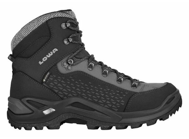LOWA RENEGADE WARM GTX MID Svart 9 Varm vinterkänga med Goretex 