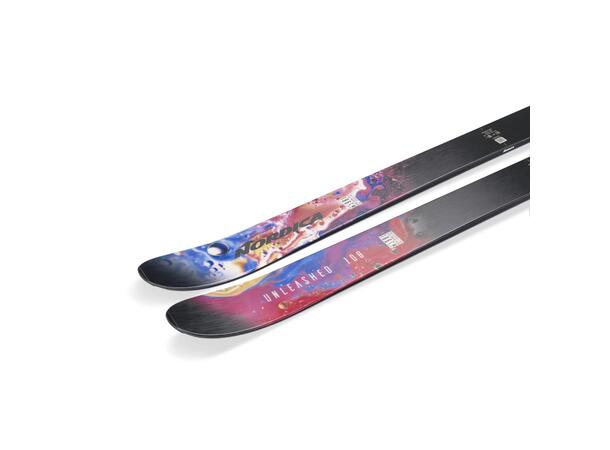 NORDICA UNLEASHED 108 Svart/Lila 186 Skidor Freeride säsong 25/26 