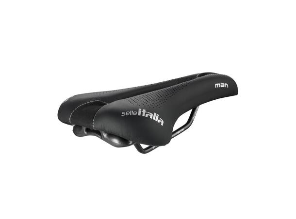 SELLE MAN GEL FLOW TM Svart L2 Selle Italia sadel pendling 