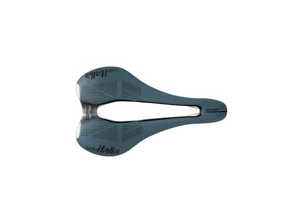 SELLE SLR BOOST GRAVEL TI316 SF Blå L Cykelsadel Gravel 