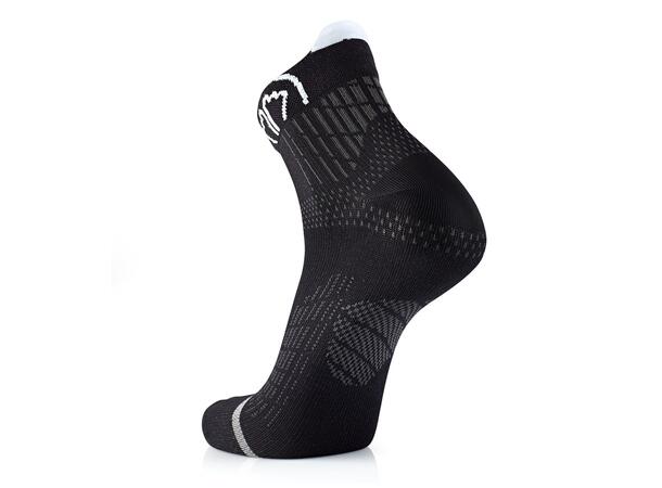 SIDAS RUN ANATOMIC ANKLE Svart 39-41 Löparstrumpor korta 