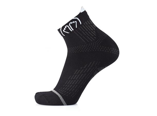 SIDAS RUN ANATOMIC ANKLE Svart 39-41 Löparstrumpor korta 