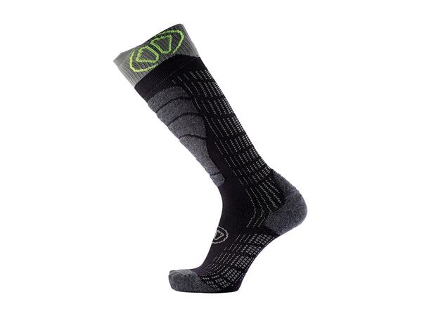 SIDAS SKI COMFORT SOCKS Svart/Grå 39-41 Skidstrumpor 