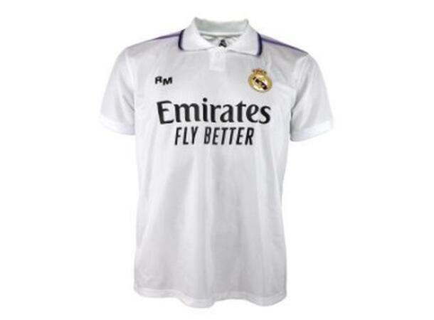 ST Real Madrid Home Shirt Vit L Real Madrid matchtröja 22/23 