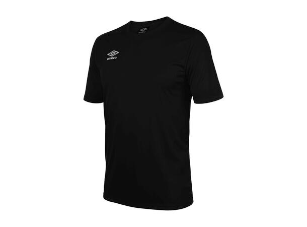 UMBRO Cup SS Jersey Jr Svart 116 Tränings t-shirt junior 