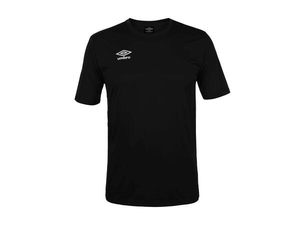 UMBRO Cup SS Jersey Jr Svart 116 Tränings t-shirt junior 