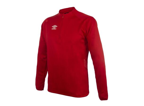 UMBRO Liga Halfzip Röd L Träningströja med krage 