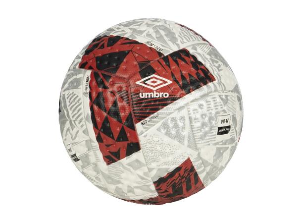 UMBRO Neo Laminar TB Vit/Röd 5 Matchboll FIFA Quality Pro 